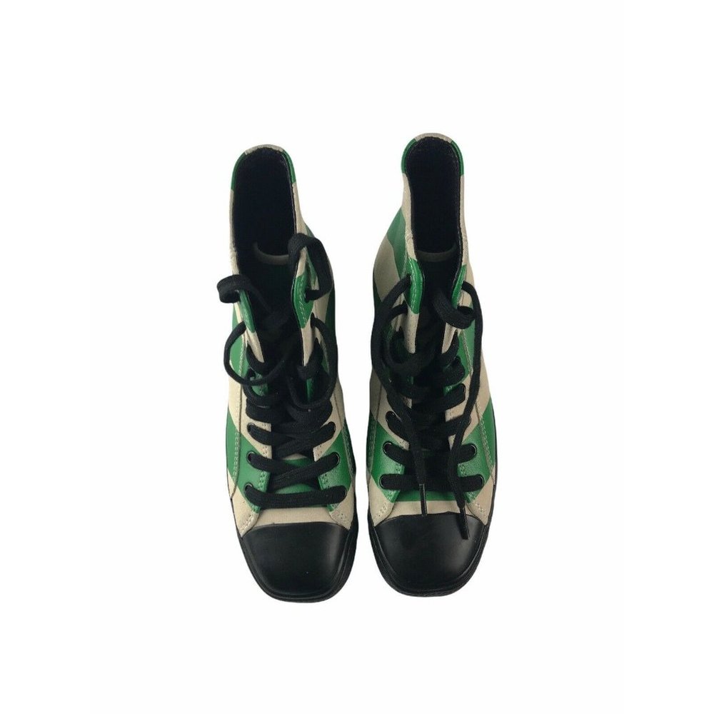 CALVIN KLEIN Carizma High Top Striped Suede Sneake - Picture 11 of 12